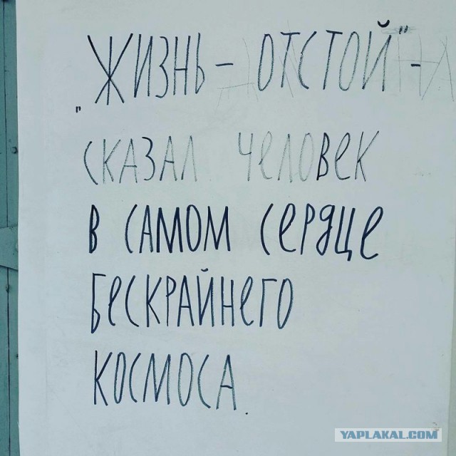 «Бродячие» философы: 17 глубокомысленных заметок в транспорте и на улицах