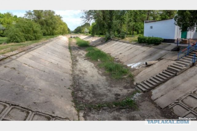 Украина уничтожит Северо-Крымский канал