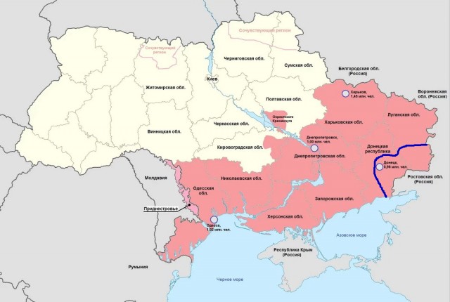 Результаты опроса жителей Донбасса