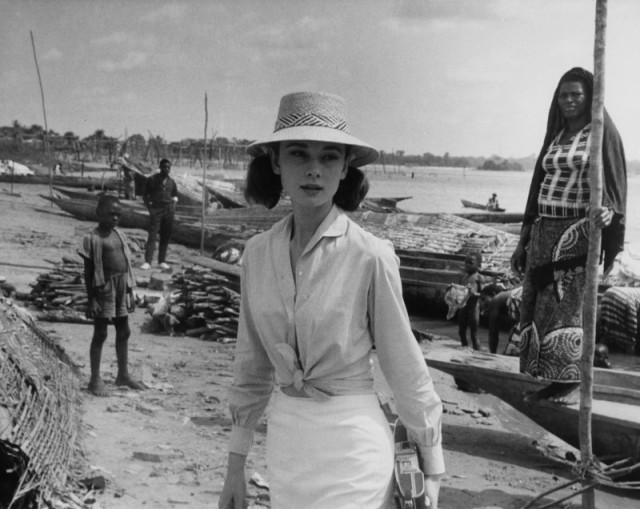 Одри Хепберн в Бельгийском Конго! 1958 год