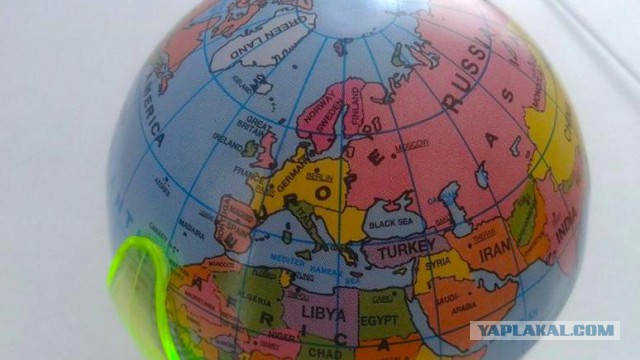 Поляки не нашли своей страны на немецком глобусе
