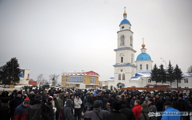 Московские болельщики съехались в Малоярославец...