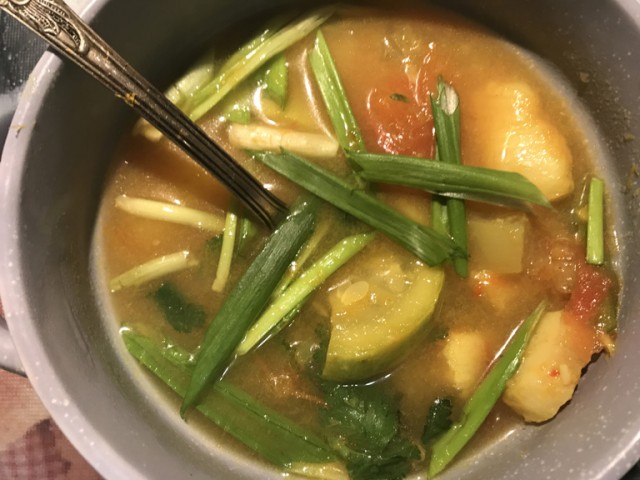 Суп Каенг Сом (วิธีทำ แกงส้ม)