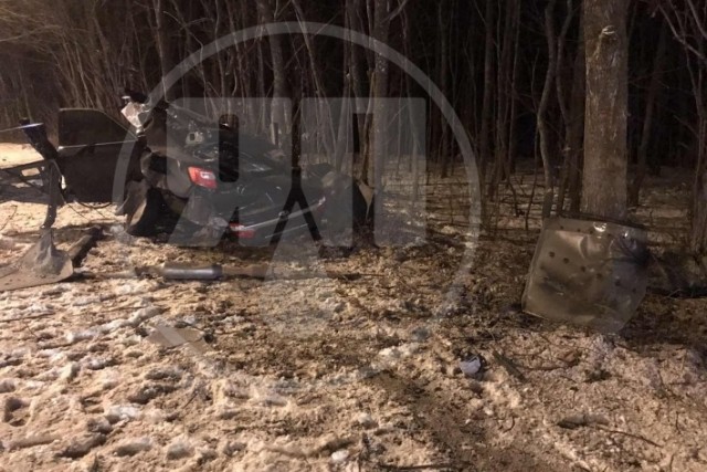 «Летели больше 200 км/ч. Машину смяло и разорвало»: в ночном ДТП на Волжском шоссе в Самаре погибла девушка