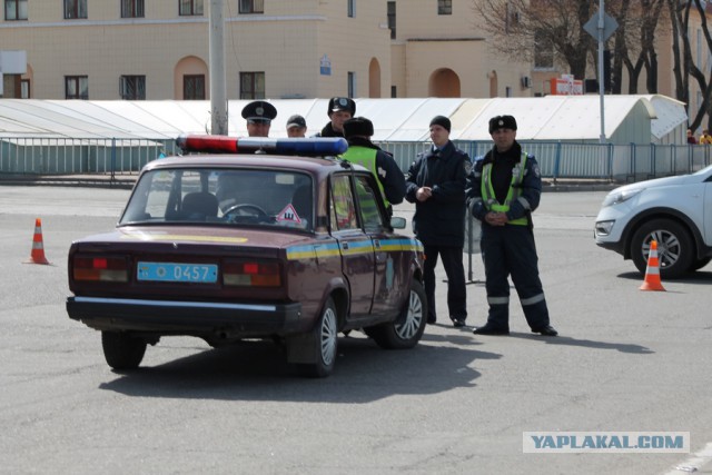 Митинг в Луганске.