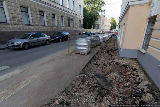 Нашествие плитки на Москву