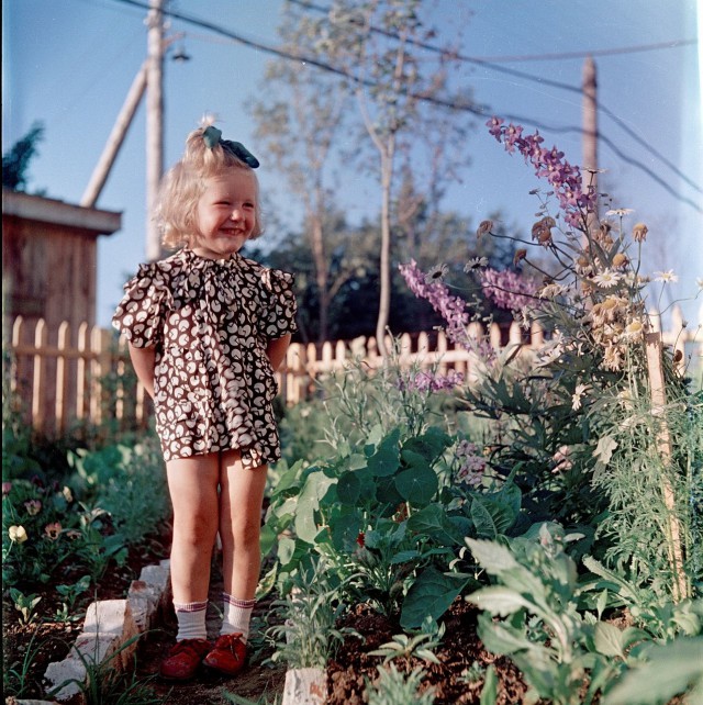 1950-е в цветных фотографиях