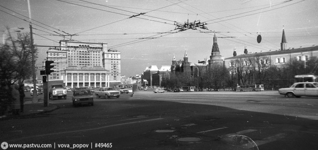 Прогулка по Москве 1989 года