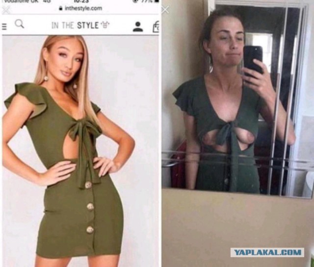 Одна девушка заказала себе вечернее платье в Китае...
