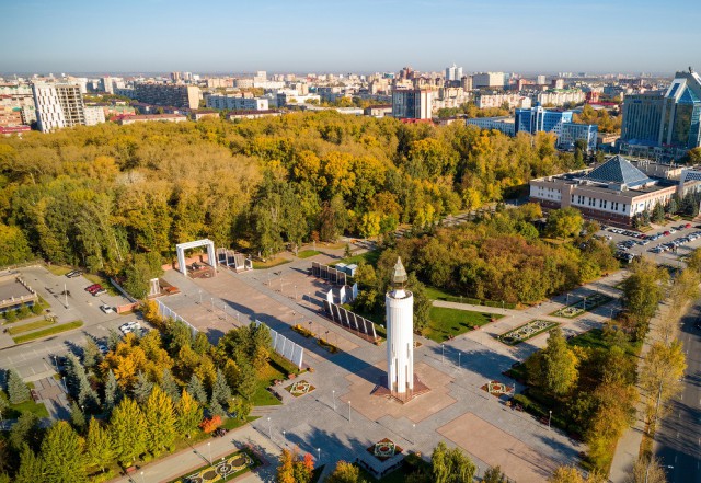 Тюмень с высоты: первый русский город Сибири