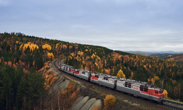 Красота осеннего Байкала