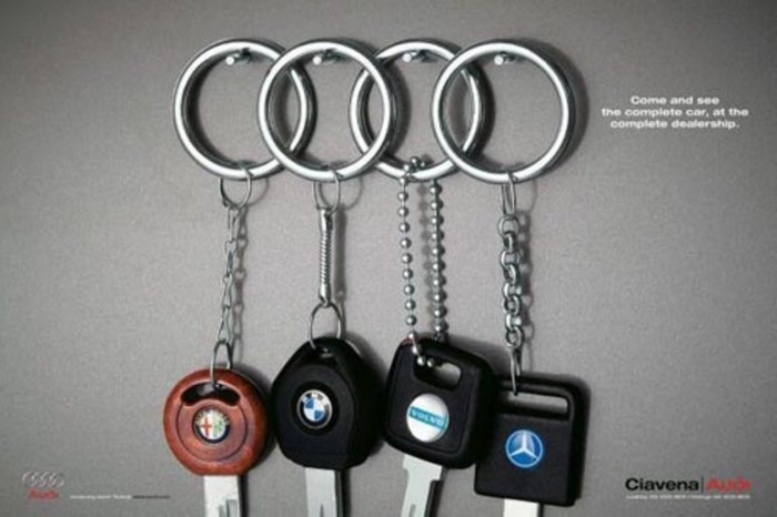 Mercedes vs. BMW - реклама от "заклятых друзей"