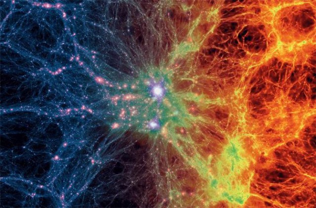 Астрономы впервые получили фотографии "нитей" темной материи