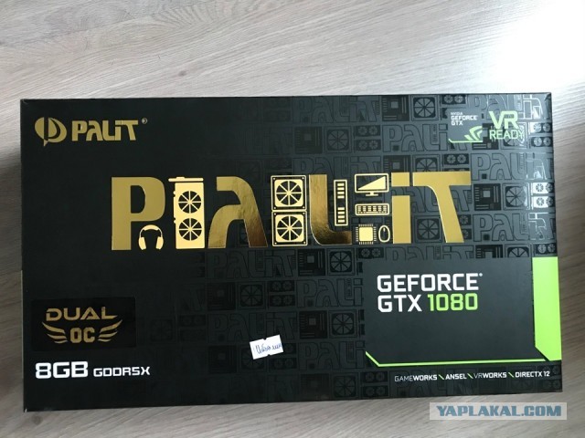 Palit GTX 1080 Dual OC 8G Мск