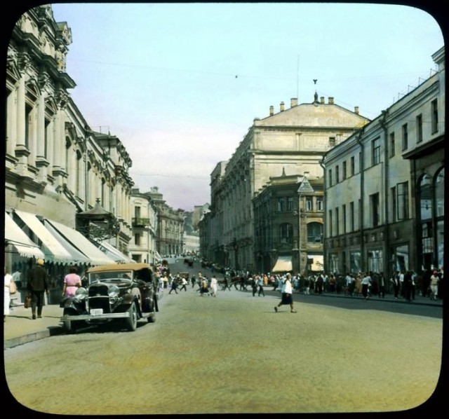 60 невероятных архивных фото Москвы 1931 года в цвете