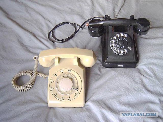 Телефонные аппараты эпохи СССР