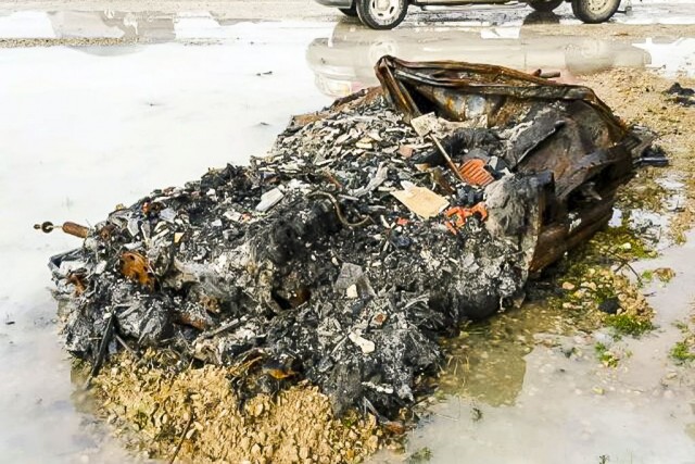 Кучку пепла, оставшуюся от Chevrolet Corvette, выставили на аукцион