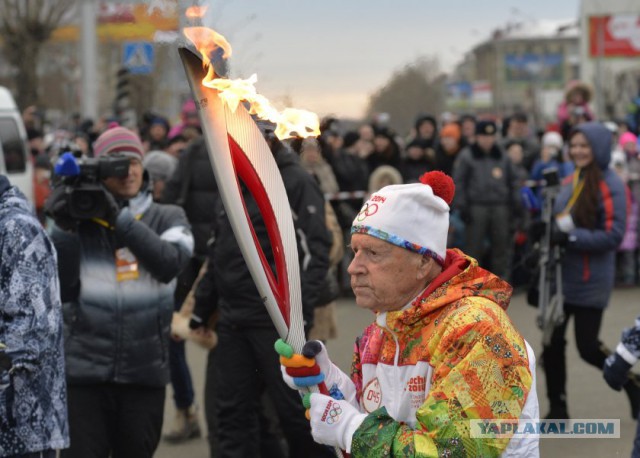 25 фото эстафеты олимпийского огня