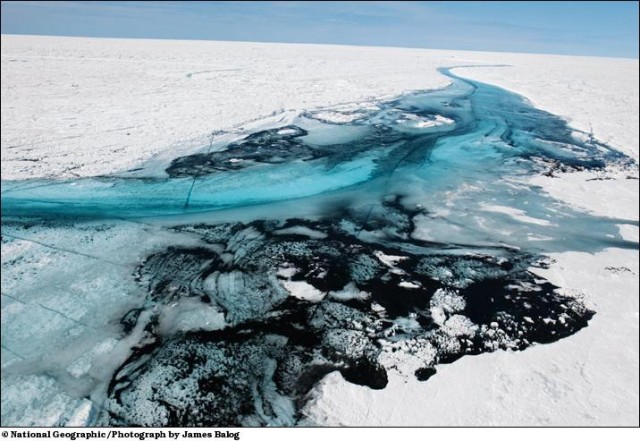Гренландия - эволюция льдов.