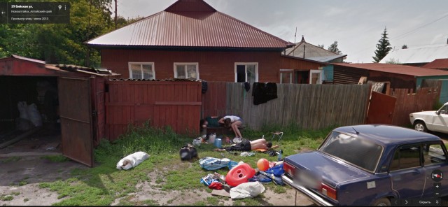 Google Street View ворвался нежданно на вечеринку