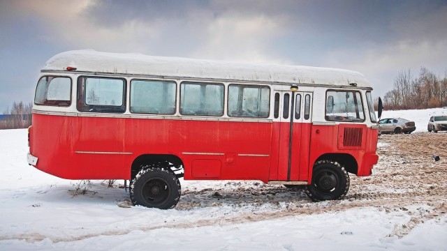 Вместо дорог: тест-драйв автобуса ПАЗ-3201С