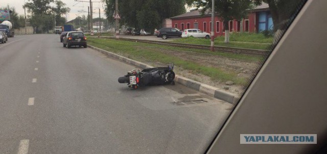 В Ульяновске мотоциклист сбил девушку на Московском шоссе