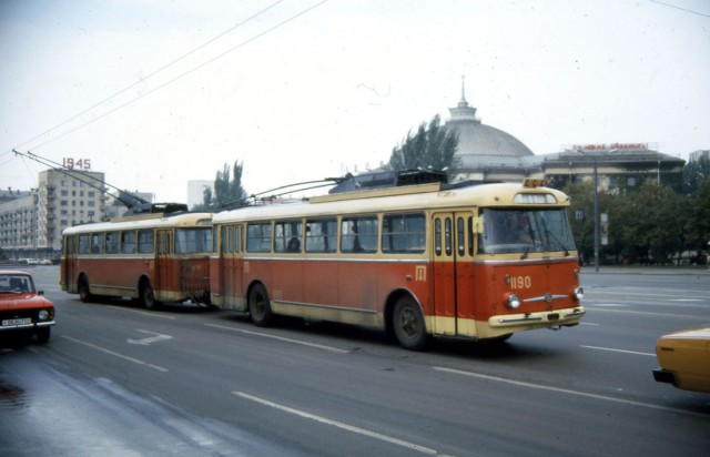 Троллейбусные поезда