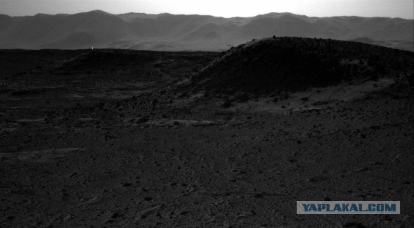 Таинственная вспышка на Марсе
