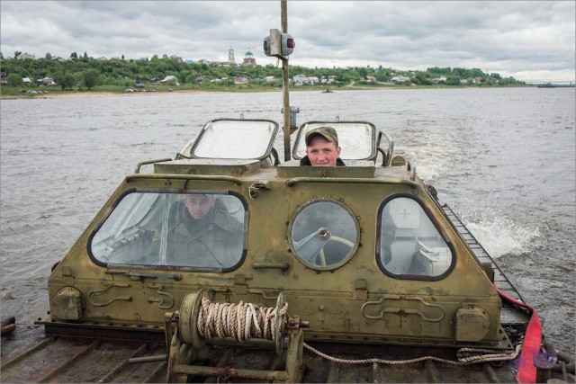 Про форсирование водной преграды