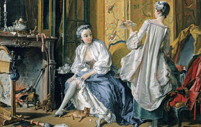 Как женщины в 19 веке умудрялись посещать дамские комнаты в своих огромных кринолинах.
