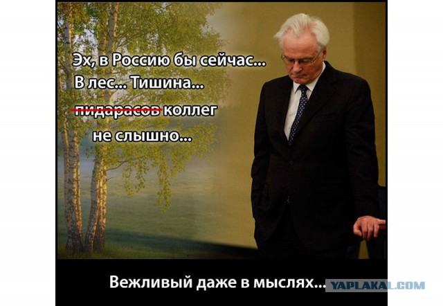 Украинский посол при ООН не здоровается