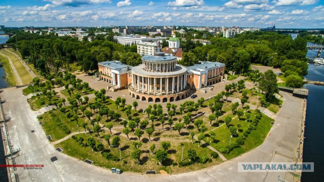 В Твери обрушилось здание речного вокзала