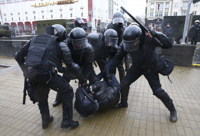 Акции протеста в Беларуси