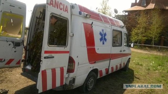ВСУ уничтожили санавтомобиль НМ ЛНР, три человека тяжело ранены