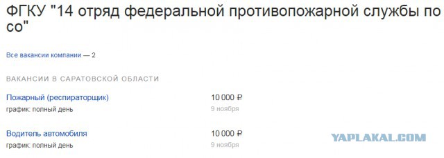 О критическом положении дел в пожарной охране