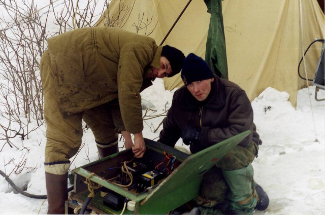 Раскопки огнеметного танка ОТ-34/76