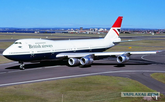 Отказ всех двигателей у Boeing 747. 1982 г.