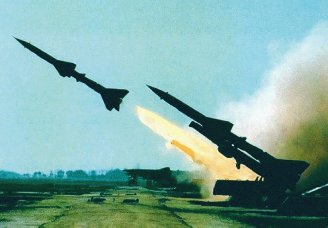 Боевое применение зенитного ракетного комплекса С-75