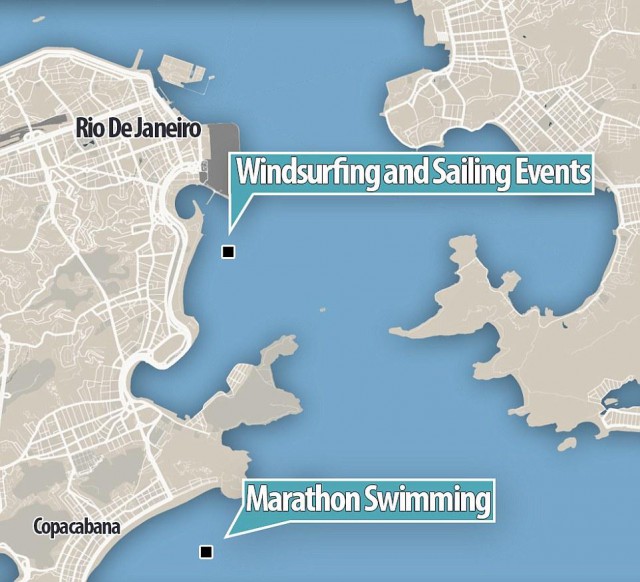 Как сейчас выглядит бухта Гуанабара, где через 10 дней начнутся олимпийские соревнования