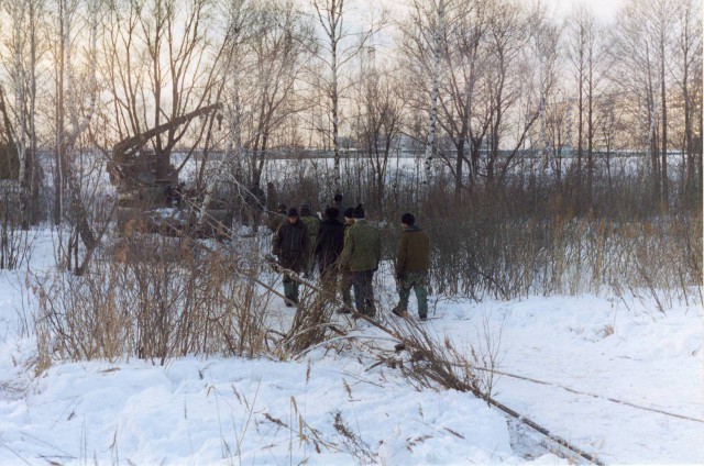 Раскопки огнеметного танка ОТ-34/76