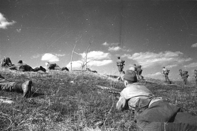 Фото атак времен Великой Отечественной Войны.