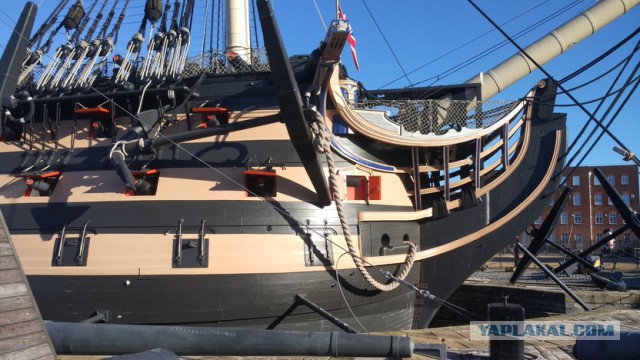 Посещение HMS Victory в г. Портсмут, Великобритания