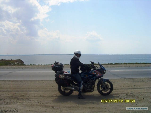 К Тихому Океану на мотоцикле - 2012