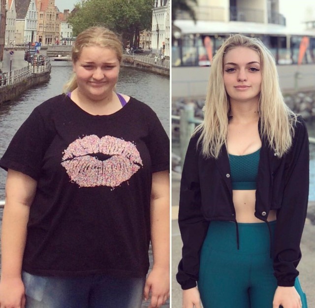 Этой юной леди из Австралии удалось похудеть на 64 кг. Всё из-за желания надеть шикарное выпускное платье