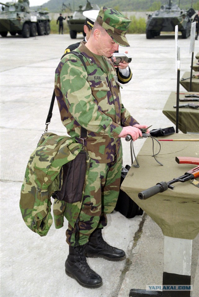 Военные атташе в 61-й бригаде. 2003 год