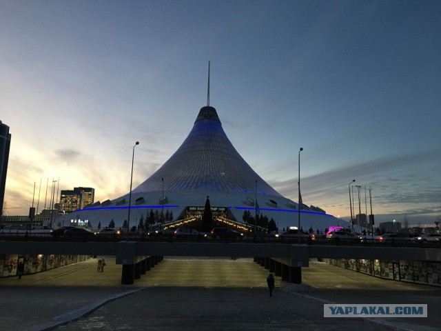 Астана в декабре. Командировка