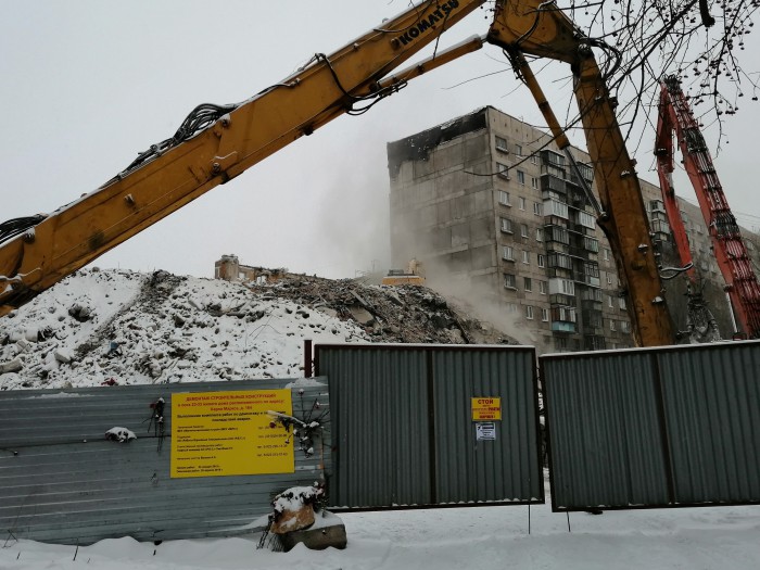 Поврежденный взрывом газа дом в Магнитогорске признан пригодным для проживания.