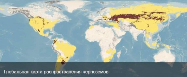 ООН выпустила первую глобальную карту черноземов в мире