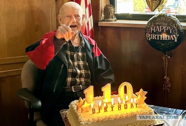 110-летний житель штата Нью-Джерси дает советы по долголетию.