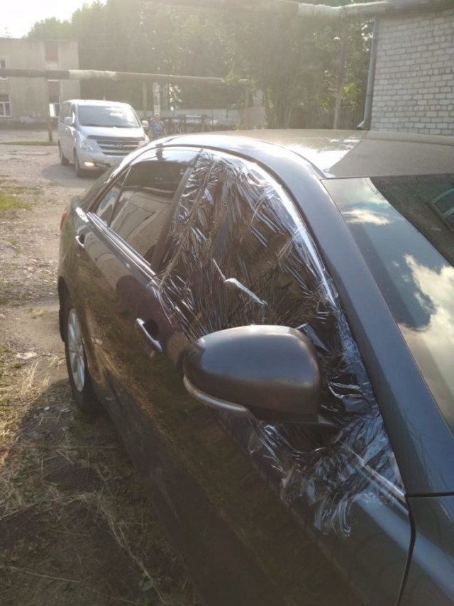 В машину мэра города Рубцовска ударила молния, чиновник возвращался из командировки